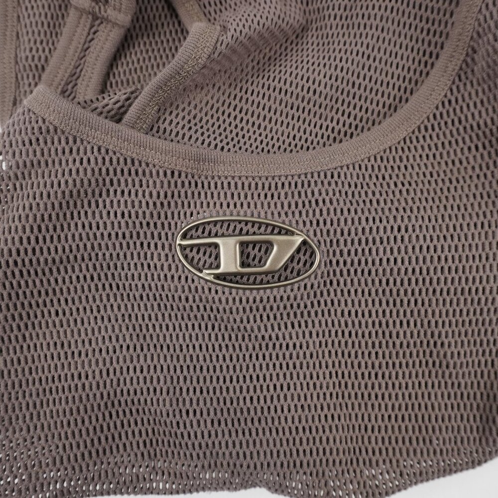 Diesel Jennifer Utlt Mesh Beach Cover Maxi Dress In Brown - Size Medium - NWT - Picture 4 of 11